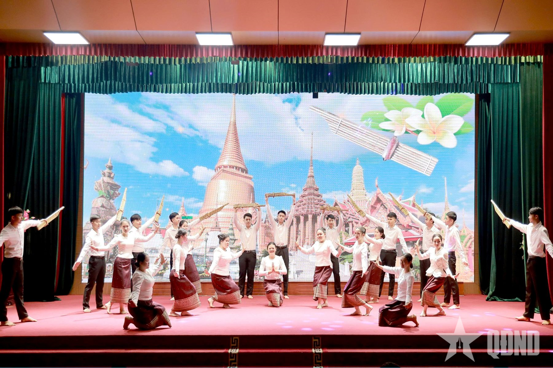 Học viện Hậu cần: Lan tỏa giá trị văn hóa, vun đắp tình đoàn kết Việt Nam - Lào - Campuchia